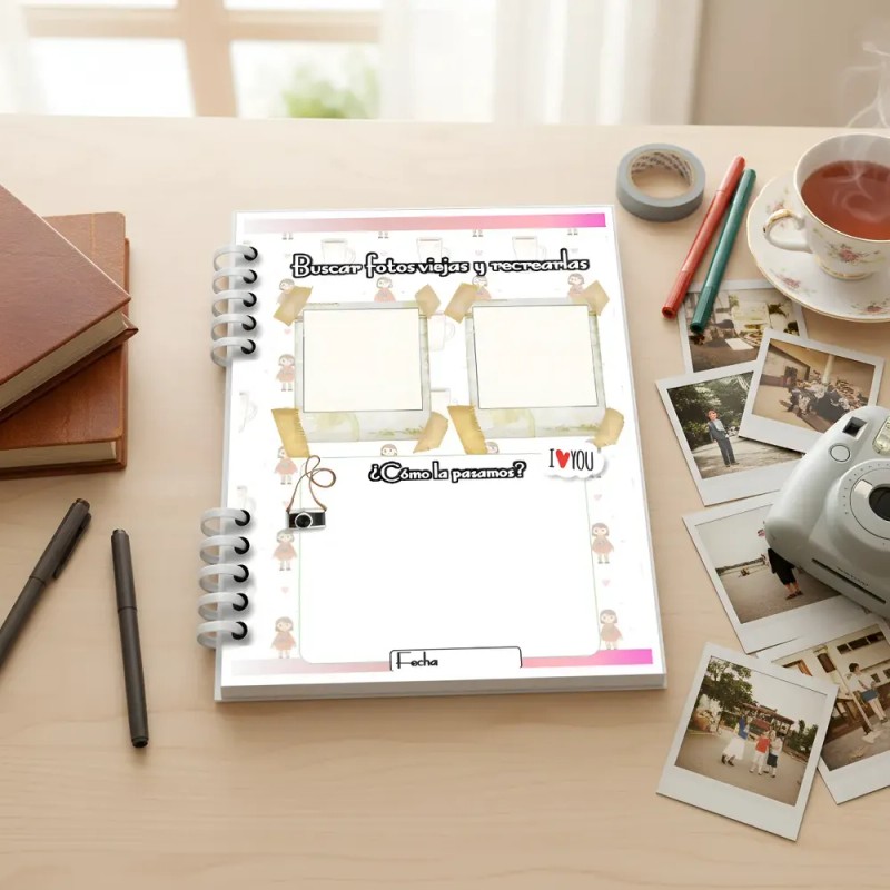 Cuaderno 100 Citas Madre E Hija / Libro Citas /