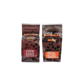 Batangas Brew Kapeng Barako Whole Beans 300g and Kapeng Barako Special Grind 300g, Batangas Roast Coffee Made in the Philippines