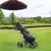 HOBVO UPF 50+ Golf Umbrella with Adjustable Universal Clamp Portable