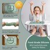 1 Pack Silicone Mat for Babies, Baby Placemat Built-in Suction
