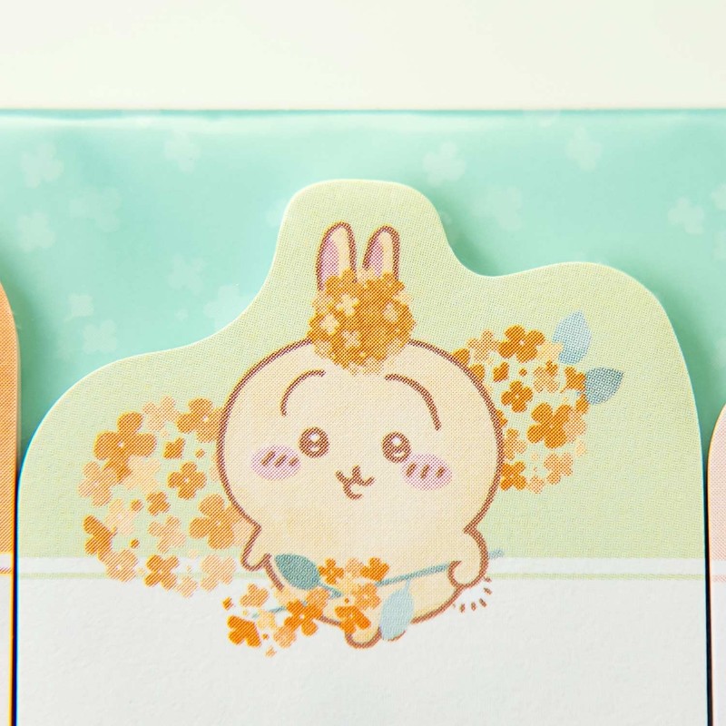 Sunstar Stationery S2840758 Chiikawa Sticky Notes, Die Cut, Mint