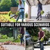 Leaf Blower Cordless 20V Powerful Electric Leaf Blower with 2x4.0Ah