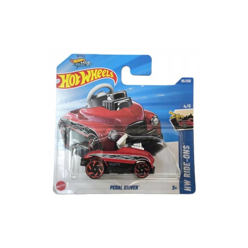 Hot Wheels Single Cars Treasure Hunt (TH) Pedal Driver JBC23
