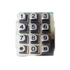 DoorKing 1895-032 DKS Replacement Keypad (Lighted) Silver