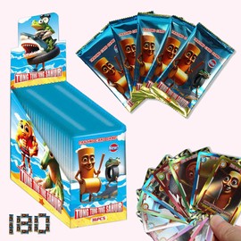 Italian Brain Lot Card Game [180 Cards] | Commercial Use | Trading Cards & Blind Box | Italian Brain Lot Card Game | High Quality Hologram Processing | Great for Collections, Competition Games & Gifts