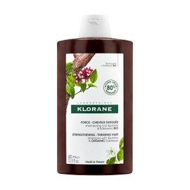 Klorane Strengthening Shampoo with Quinine - Dermatologist-Tested - Natural Alternative Thickening Shampoo for Hair Thinning - Support Stronger, Healthier Hair for Men & Women - 13.5 fl. oz.
