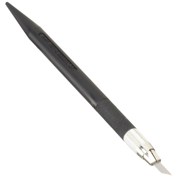 NT Cutter Resin Holder Art Knife, 1 Knife (D-400P), Black