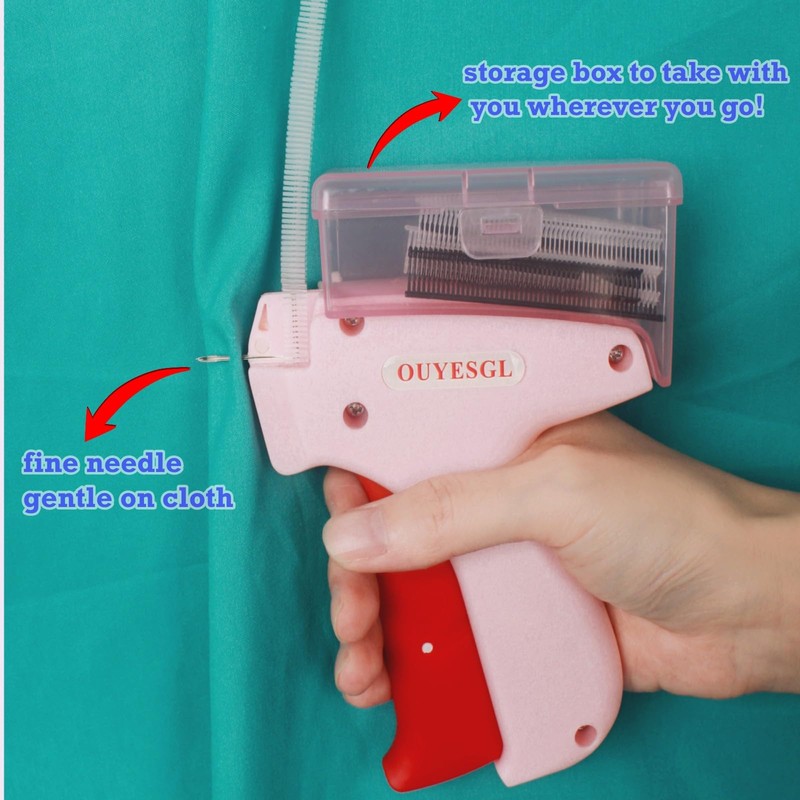 Mini Stitch Gun for Clothes, Sticky Gun for Clothes, Quick