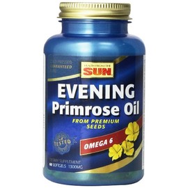 Health From The Sun Evening Primrose Oil 1300 Mg, 60-Count (Pack of 2)