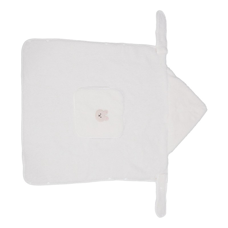 Hooded Toddler Blanket Keep Warm Windproof Large Pocket Thickened Baby