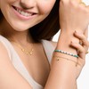 Thomas Sabo A2062-058-7 Bracelet with Turquoise Stones in 925 Sterling