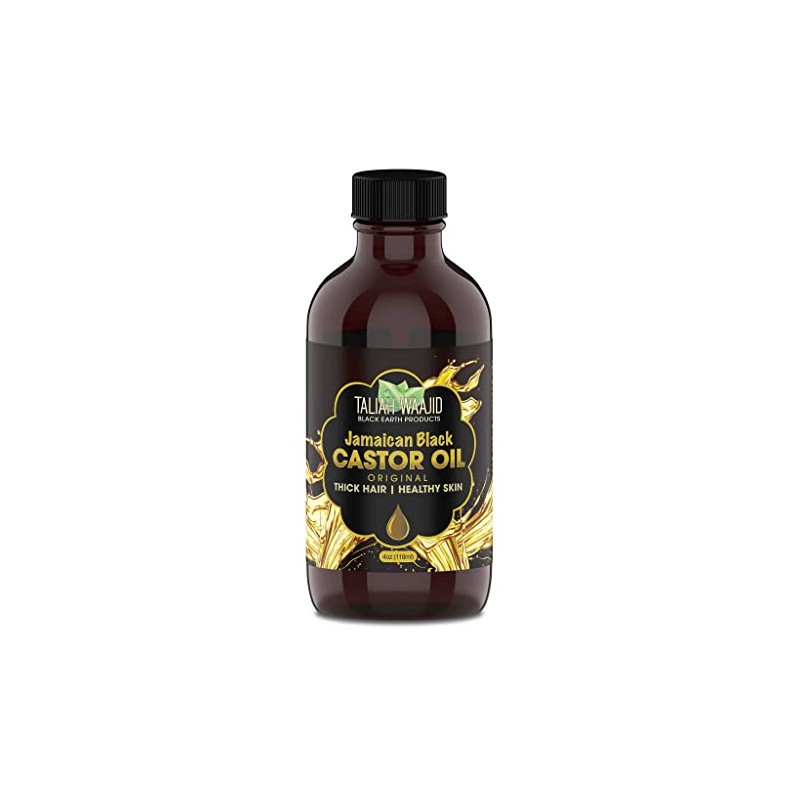 Taliah Waajid Black Earth Products Aceite de ricino negro jamaicano