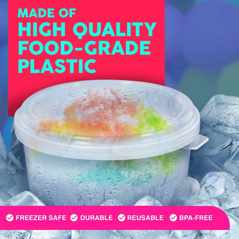 3 Pack Shaved Ice Molds for Hawaiian Shaved Ice with