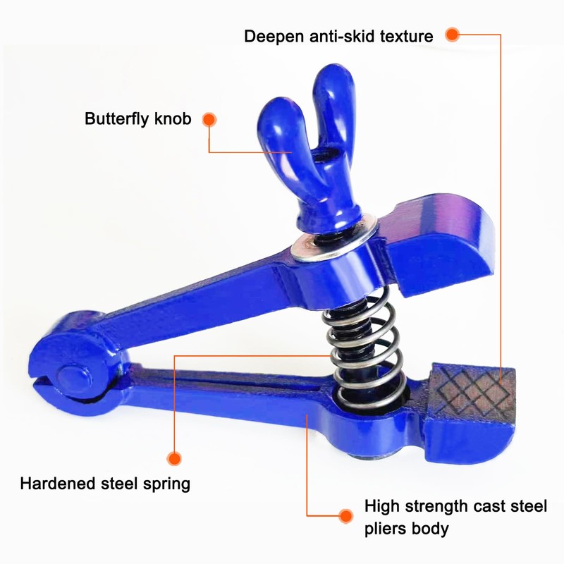 MYTEC Hand Vise, Portable Handheld Vise, Household Mini Vice, Cutting