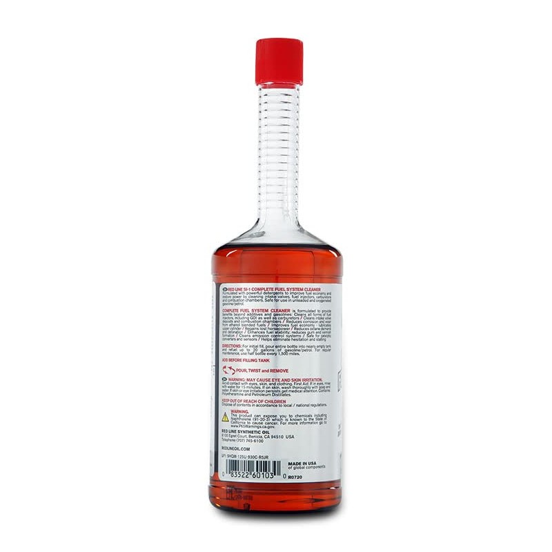 Red Line 60103 SI-1 Complete Fuel System Cleaner - 15