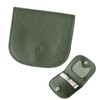 mieno Nova Leather Coin Purse, Compact, Cowhide Leather, Cover Wallet,