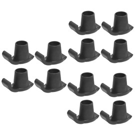 BESPORTBLE 12pcs Anti- Walker Ski Glides Sliders for Smooth Mobility Easy Installation Walker Feet for Stability Any