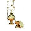 Eastern Rite Censer with 12 Bells and Boat Set