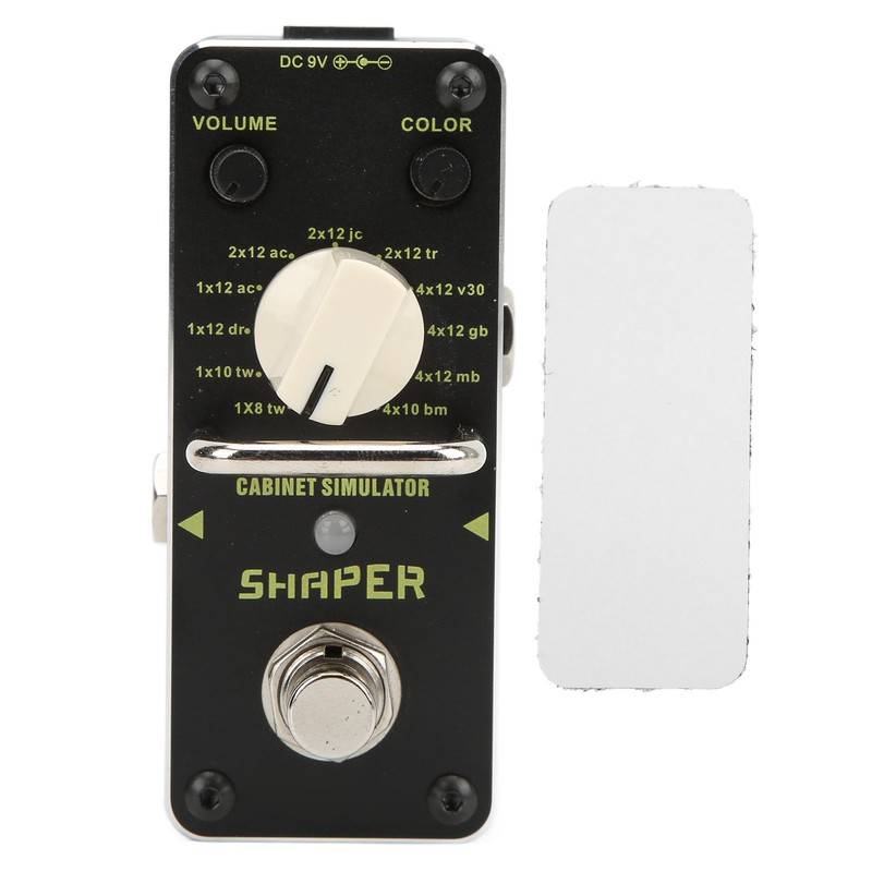 Guitar Effect Pedal Shaper Analog Cabinet Simulator Mini Single True