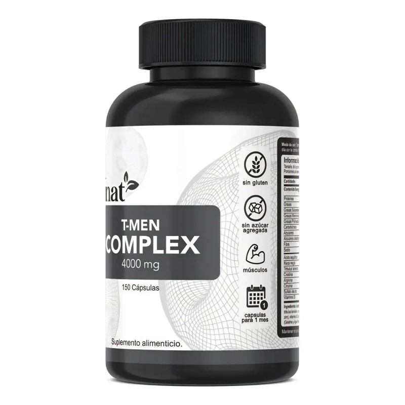 Testo Multivitaminico Hombre Gym Vnat Vitaminas Men 150 Caps