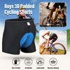 Fiohiros Boys 3D Padded Cycling Shorts – Kids Padded Cycling