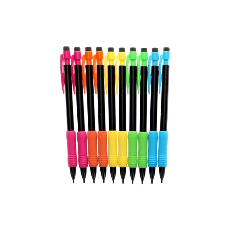 INC Softscripts Colorful Grip Mechanical Pencils, 10-ct. -Great for doodling,