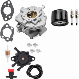 Carburetor for John deere XUV550/S4 XUV560E XUV560E/S4 Gator Complete Maintenance Kit with Oil filter AUC10140