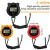 Dacitiery 3 Pcs Sports Stopwatch Timer, Lap Split Digital Stopwatch