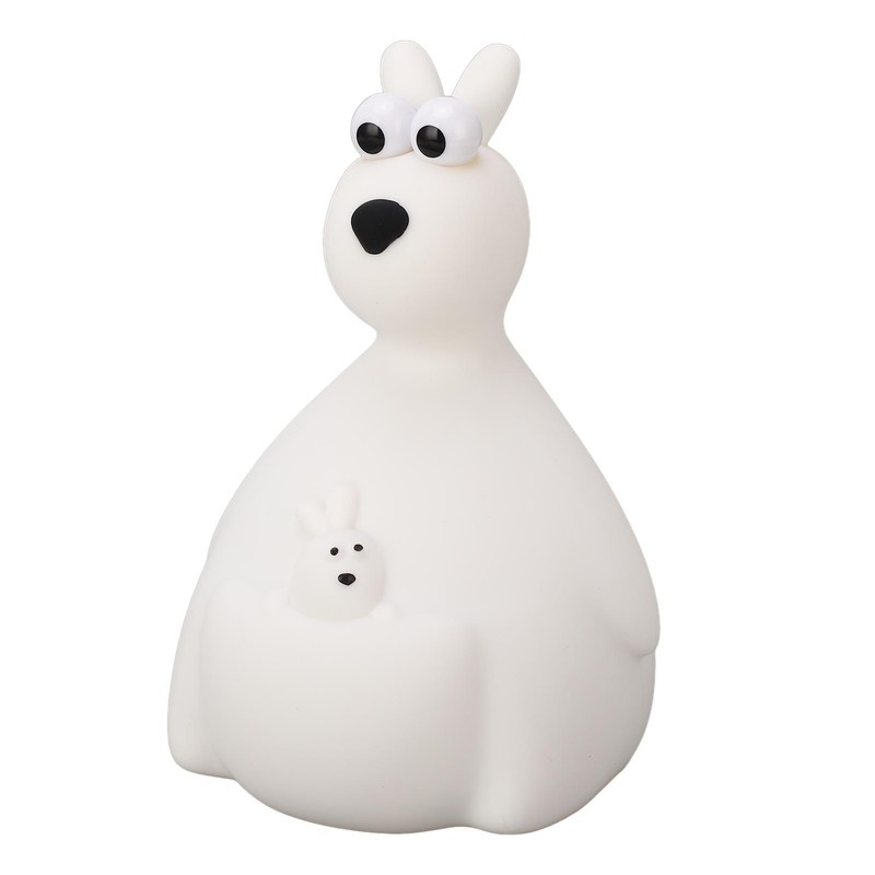 Cute Night Light Kangeroo Baby Pat Night Light Rechargeable Bedside