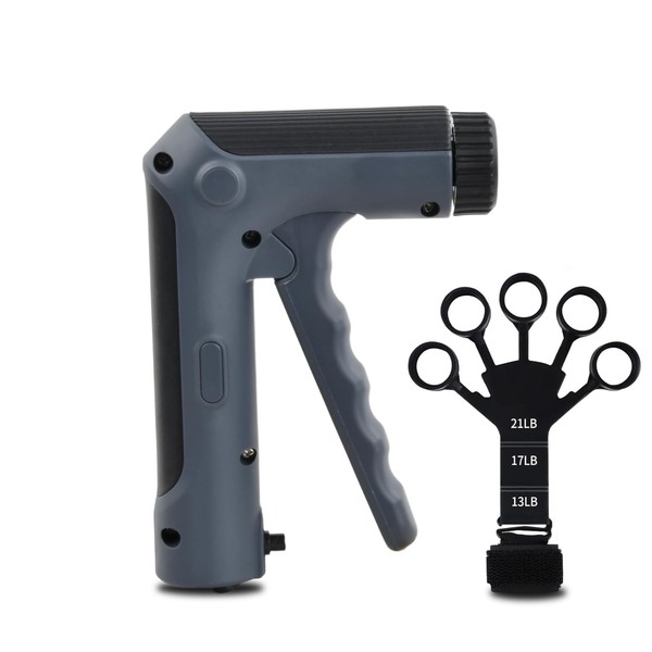 2Pcs Grip Strength Trainer Kit, Forearm Strengthener, Hand Extension Exerciser,