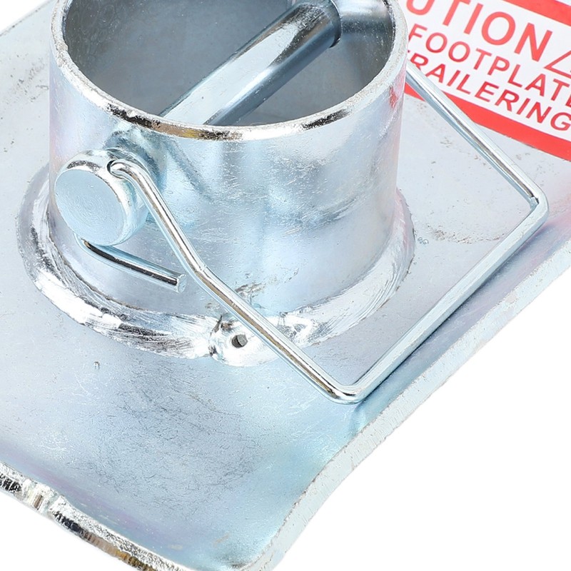 Trailer Jack Foot 5000lbs Capacity 2 Inch Diameter Tube Jack