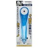 Kakudai 356-210-CB Shower Head, Clear Blue