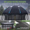 12FT Dome Trampoline Canopy Cover for Backyard Round Trampolines