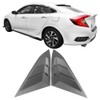 IKON MOTORSPORTS | Window Louvers Compatible With 2016-2020 Honda Civic