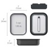 Bentgo Microwavable Stainless Steel Leak-proof Lunch Box 1200ml, Aqua
