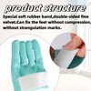 DEEYOTA Finger Separation Pad,Toe Grip with Elastic Band,Foot Tool and
