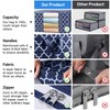 WISELIFE Storage Bags, Large Blanket Clothes Organization and Storage Containers