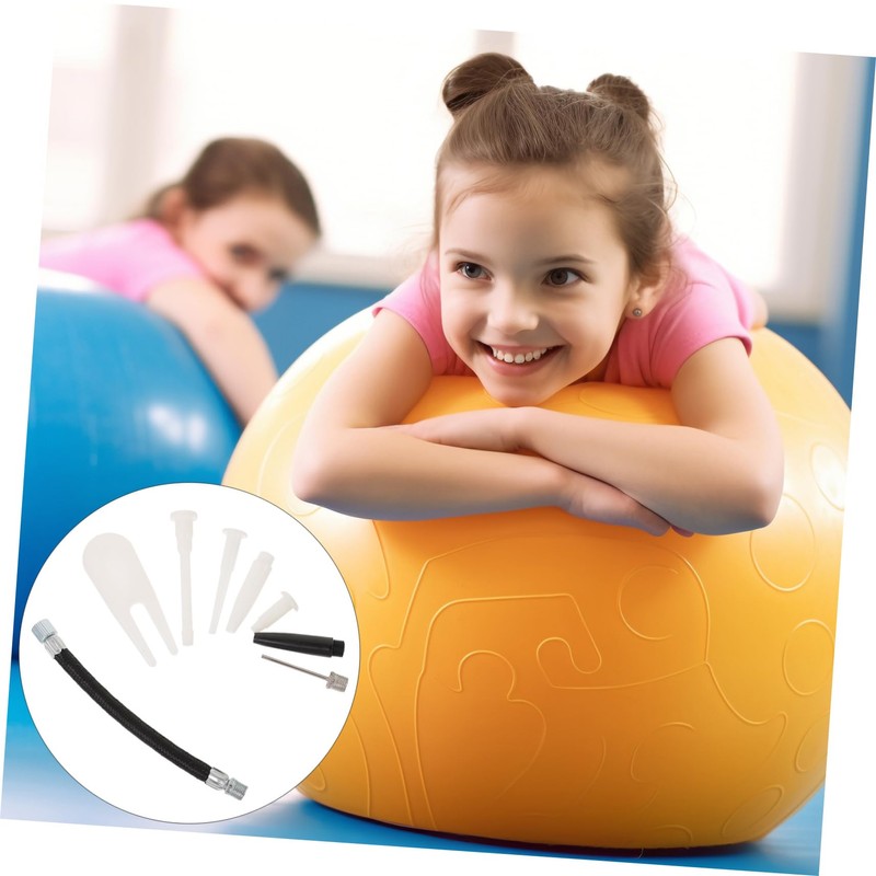 Totority 5 Sets Inflator Accessories for Exercise Balls Durable Plug