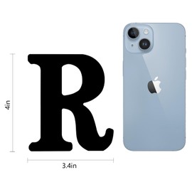 CUXFLS 4 Inch 3D Golden Wooden Letters, Unfinished Wood Alphabet for Letter Board - Wall Decor - DIY - Painted - Educational - Home Wall Decoration (Letter I)