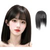 トップ専用ウィッグ レディース 前髪 薄型 部分ウィッグ 女性用 人毛 部分 カツラ ヘアピース