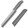 Muncene Ceramic Serrated Bread Knife Slicing Knife - 8" Sharp