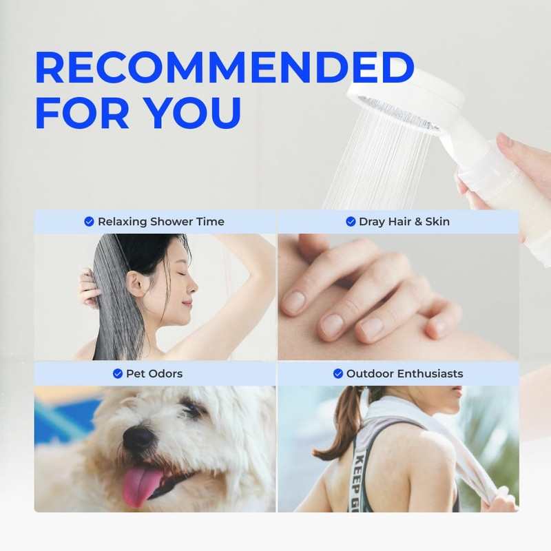 BODYLUV Puresome Perfume Vimil Shower Filter - Removes Chlorine &