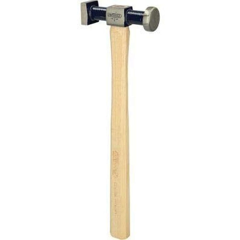KS Tools Small Flat Head Round/Square Body Hammer