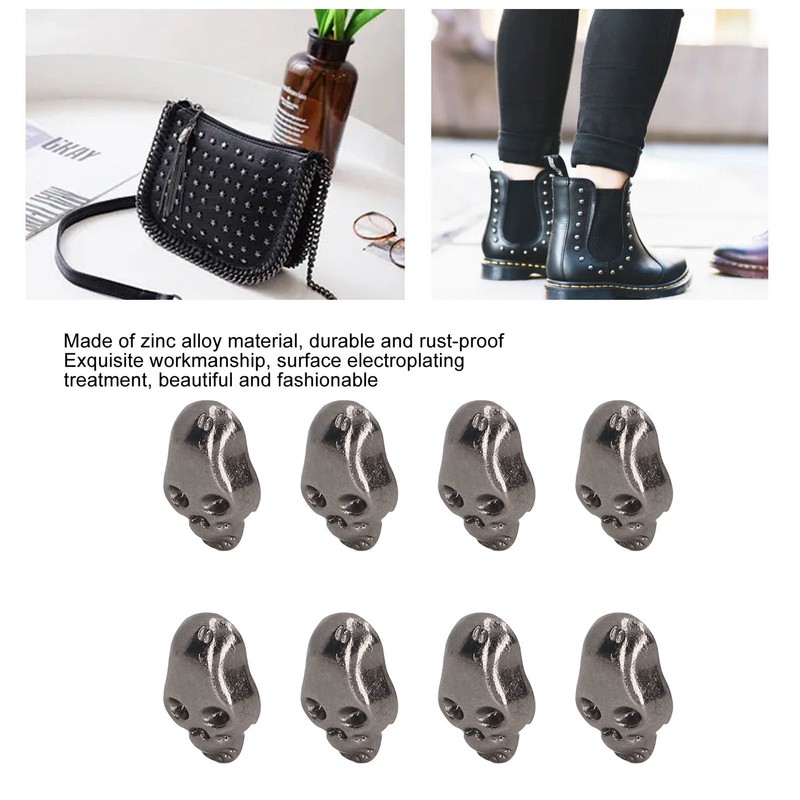 150 Sets Skull Rivets Punk Style DIY Ghost Head Rivets