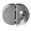 SLNXA Cerradura de Doble Cara para Puertas de Cristal Sin