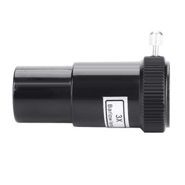 0.96"/24.5mm 3X Barlow Plastic Lens for Astronomical Telescope Eyepieces. Barlow is Lightweight and Durable for Stargazing