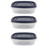 Utensilux Bundle Food Storage Containers 3 Cup Food Storage Containers