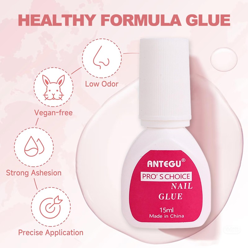 False Nails Tips Set - 120 Pieces French False Nails