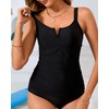 Dipinon Tankini Tops for Women Swimsuits Top Only Tummy Control