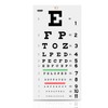 PECULA Eye Chart for Exams - Snellen Wall Chart 20